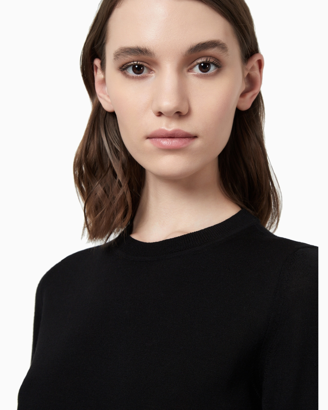 Crew-neck jumper in pure virgin wool - 6