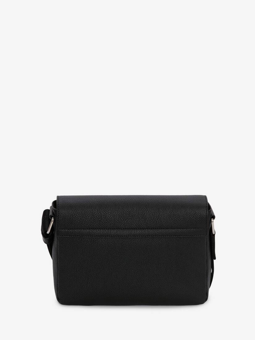 Crossbody Messenger in Black - 3