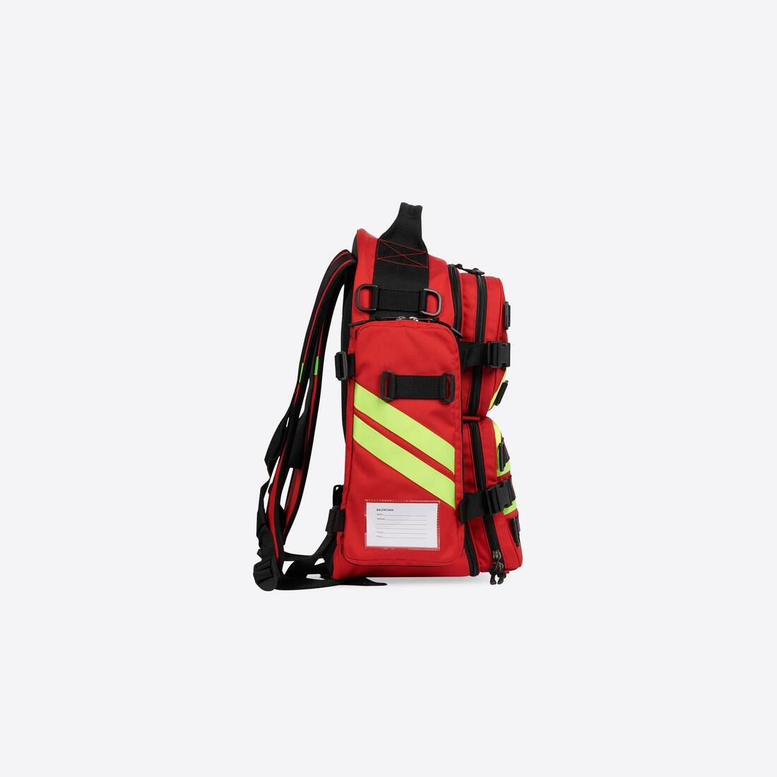 Men's Fire Backpack in Bright Red - 3