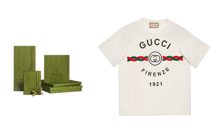Gucci Firenze Print Tee 'White' 616036-XJD7T-9095 - 3