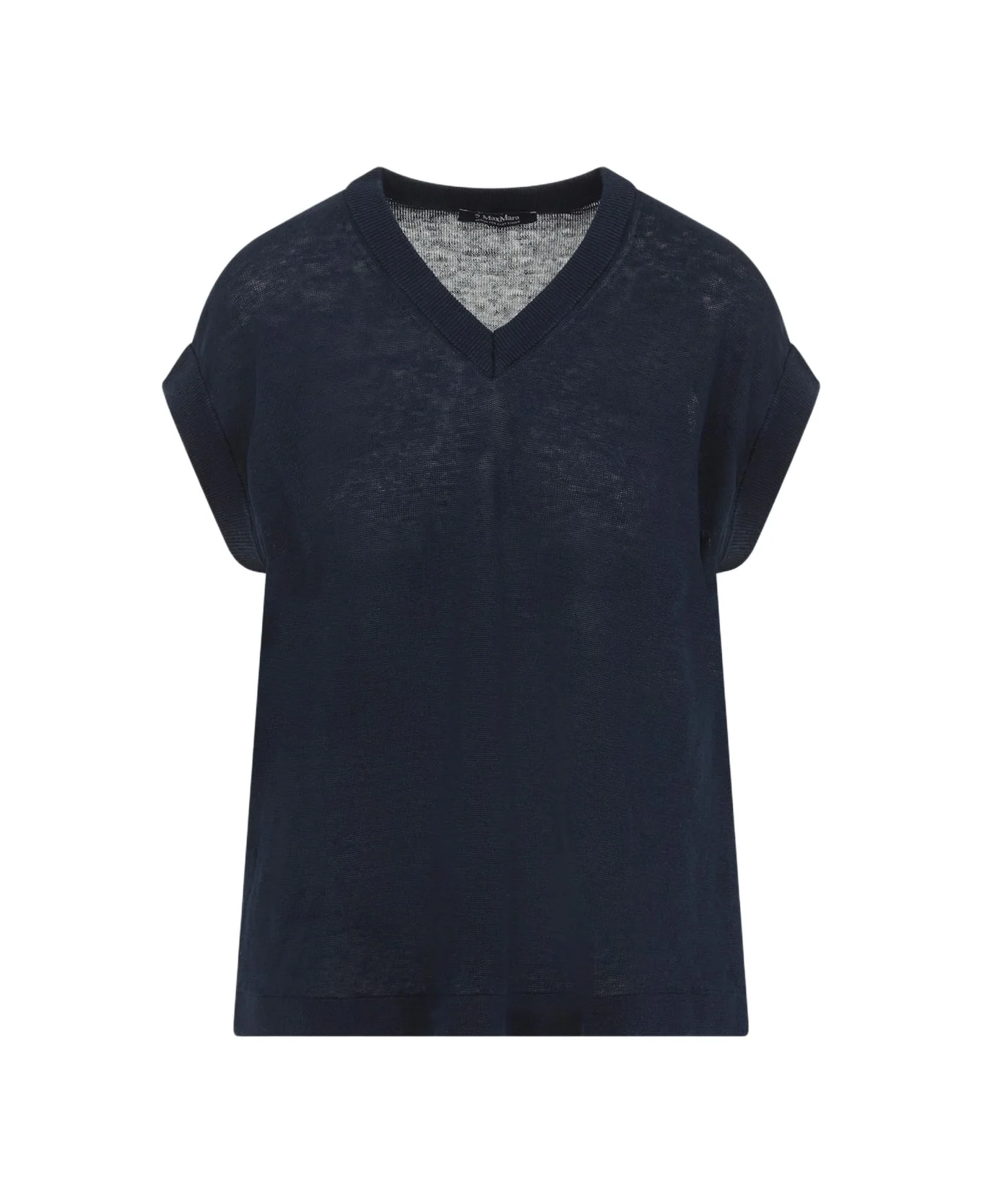 Ghianda Linen Knit Vest - 1