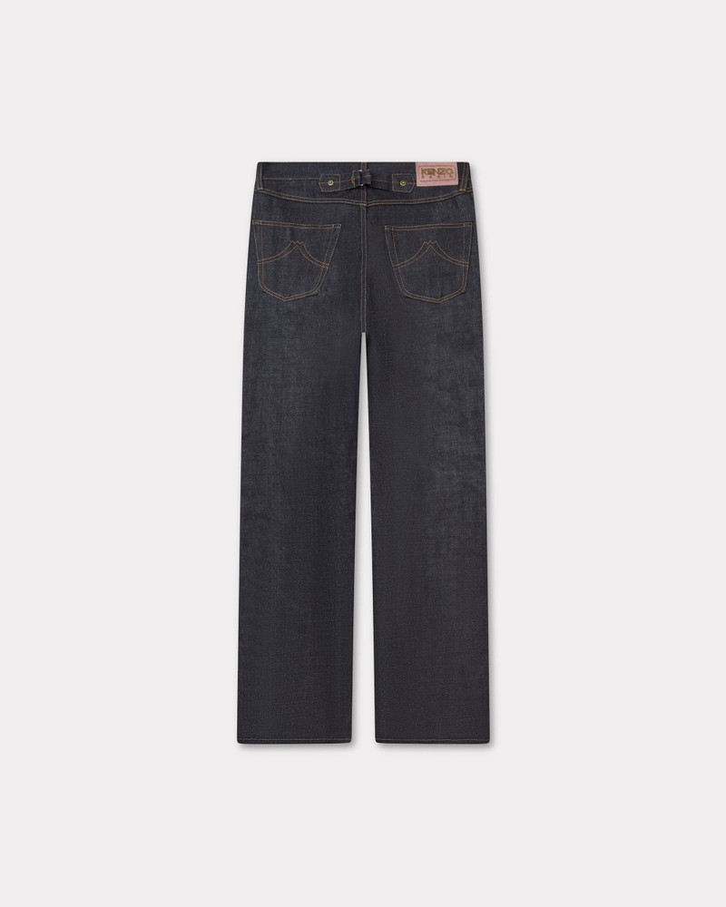 KENZO Low-waist jeans in japanese denim outlook