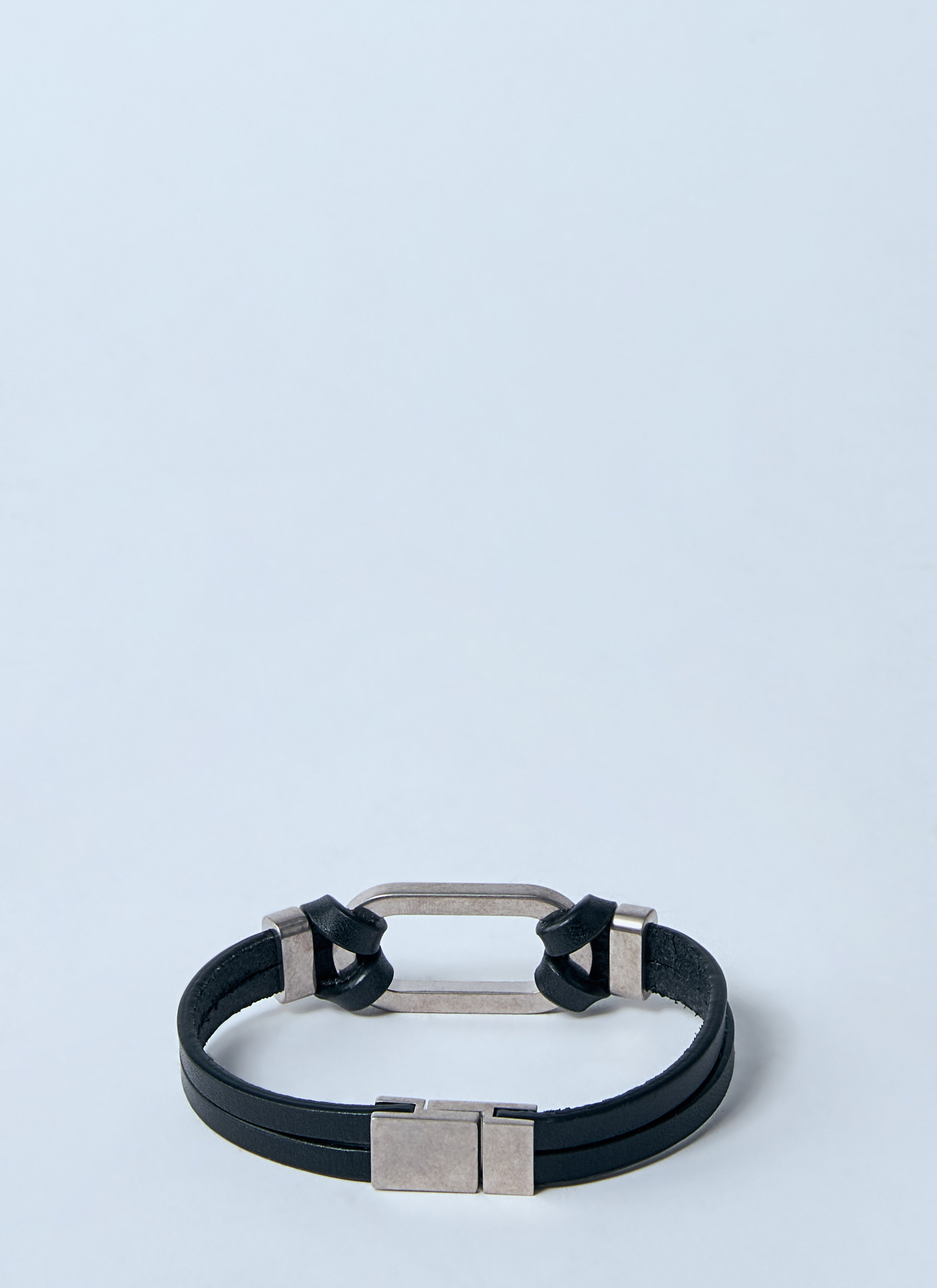 Saint Laurent Men Oval Ring Bracelet - 7