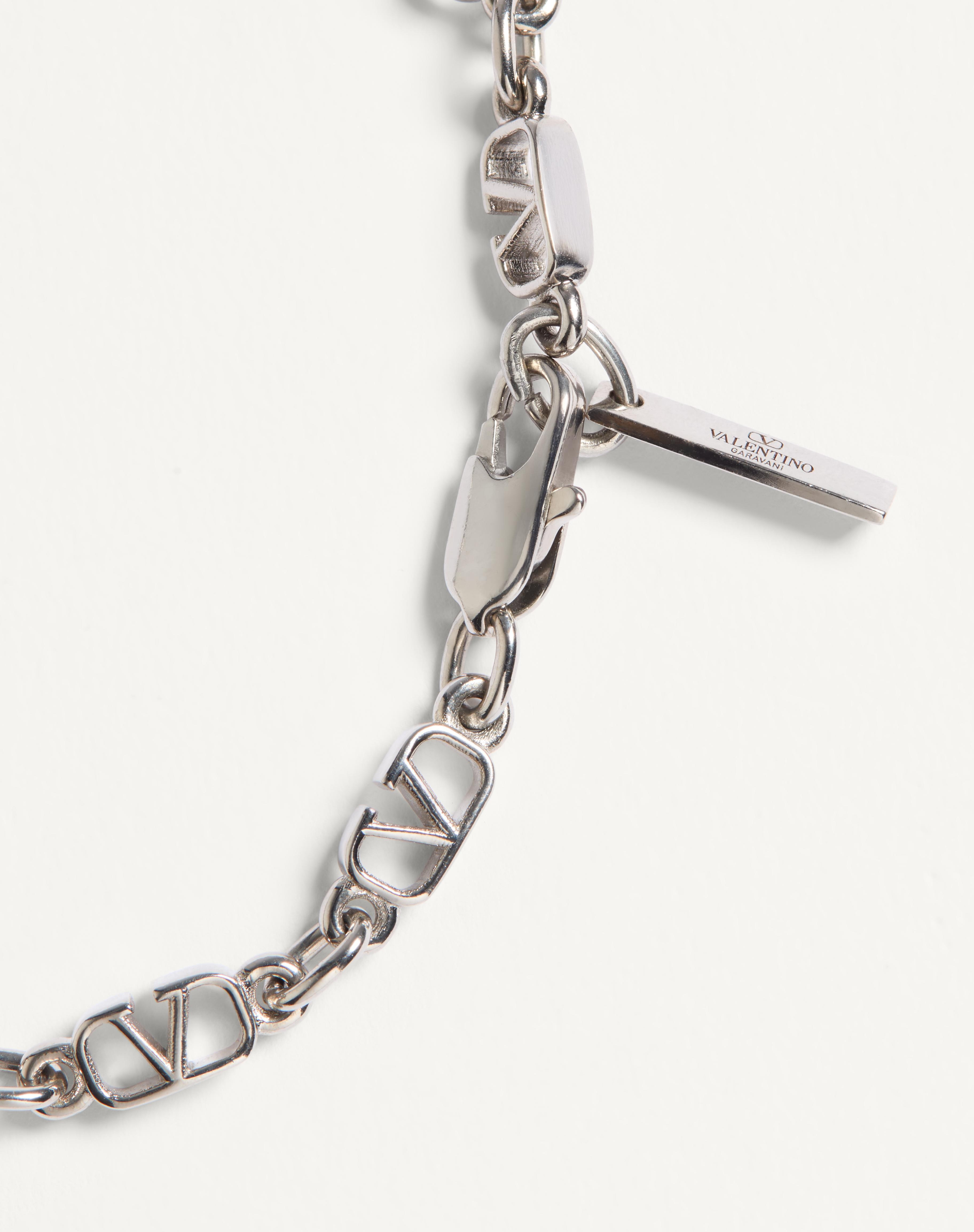 VLOGO SIGNATURE METAL NECKLACE - 4