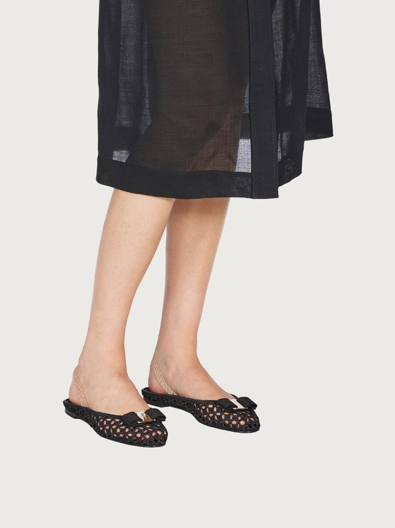 FERRAGAMO VARA BOW SLINGBACK outlook