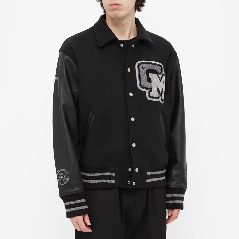 C2H4 x MASTERMIND JAPAN Applique Baseball Jacket - 6