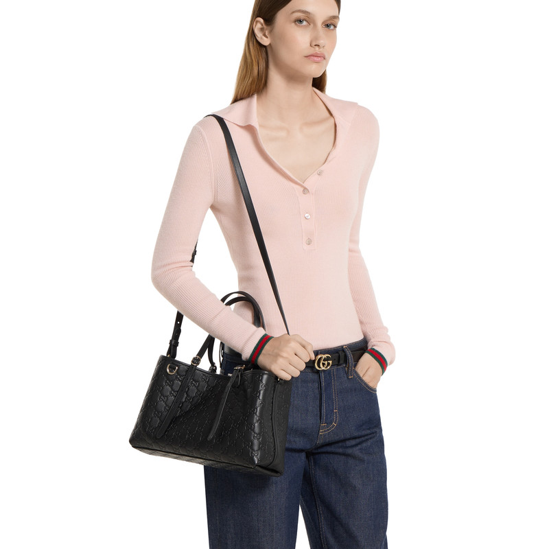 GG Emblem medium tote bag 5