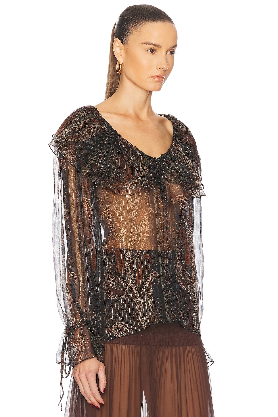 Sheer Blouse - 2
