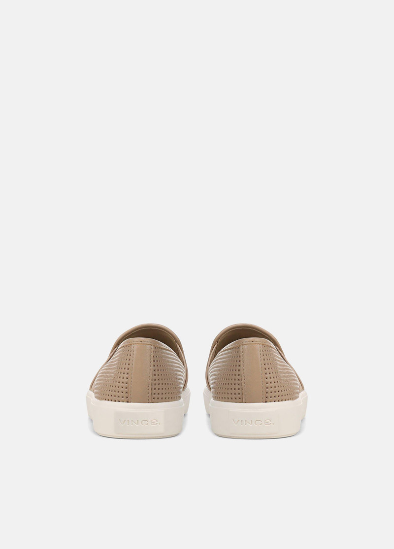 Vince Blair Perforated Leather Sneaker outlook