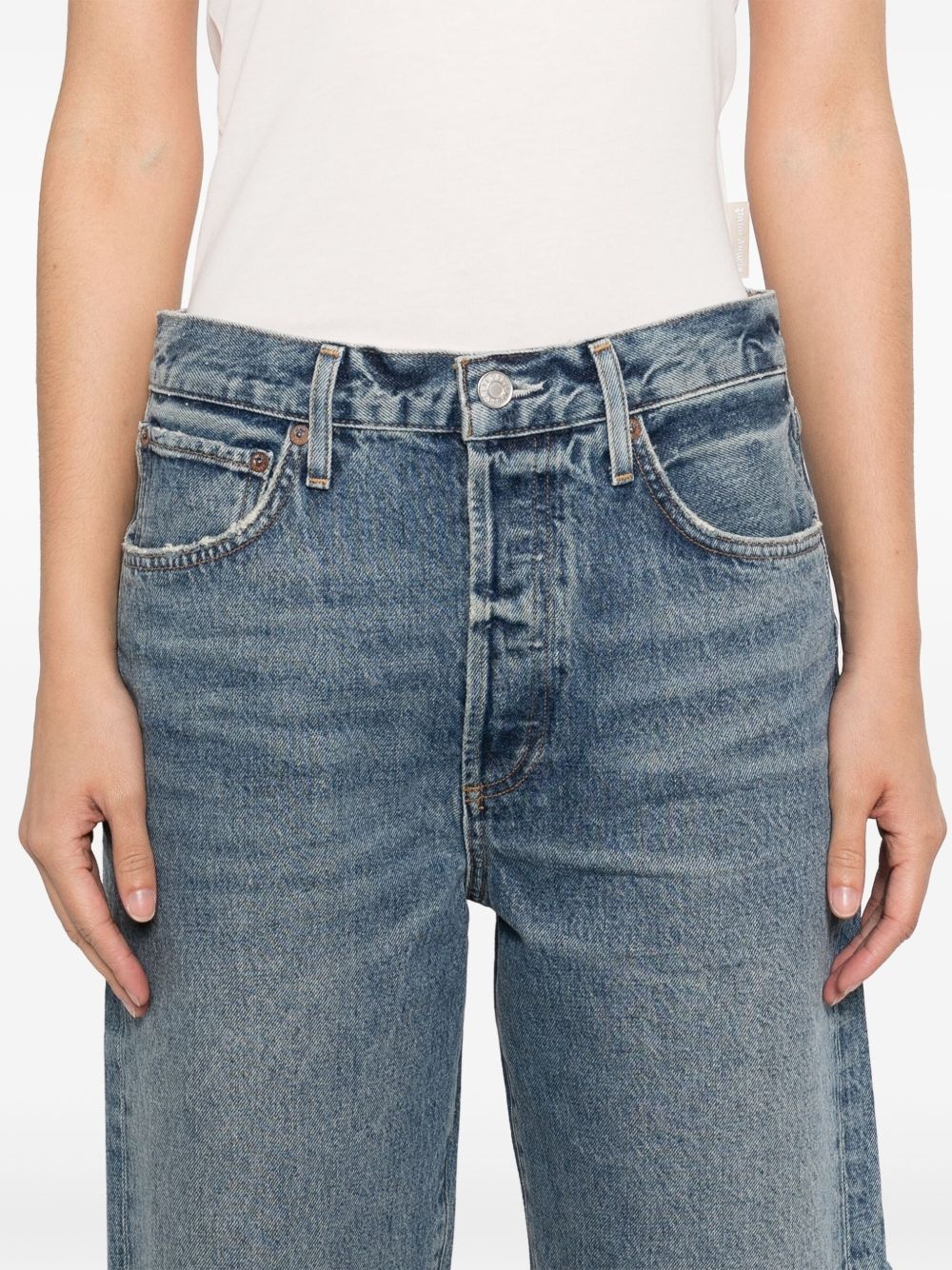 90´s denim shorts - 5