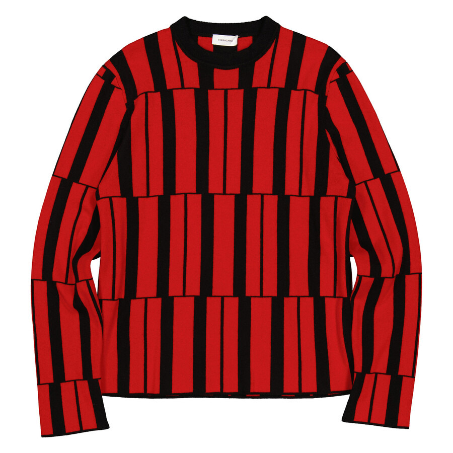 Ferragamo Jacquard Piano Print Sweater - 5