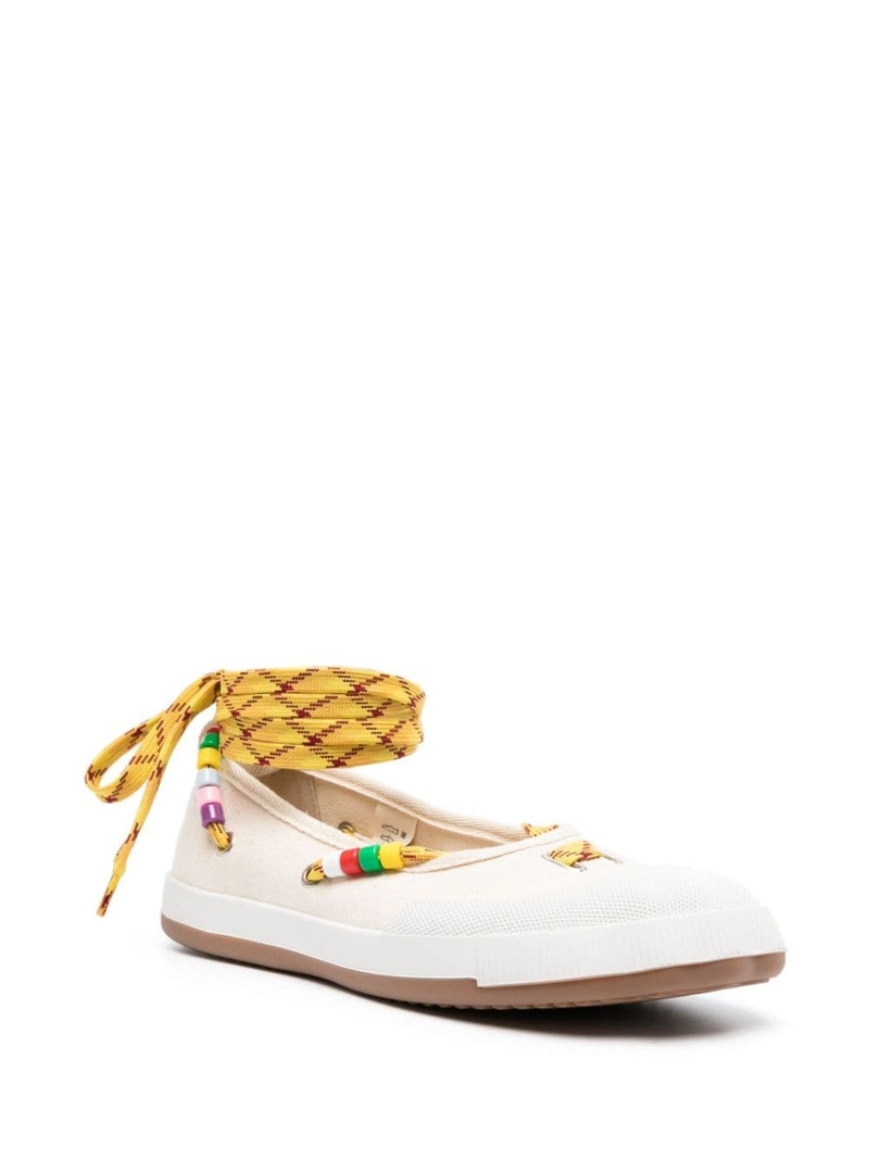 Vivienne Westwood lace-up ballerina sneakers outlook