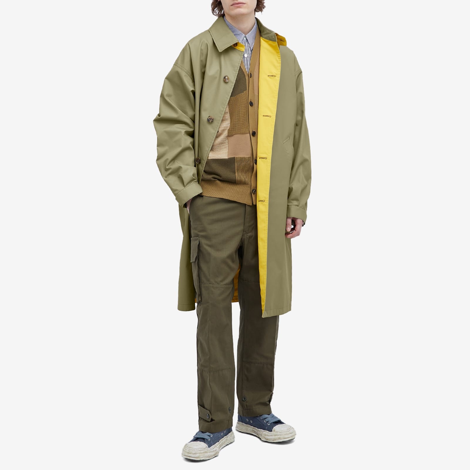 Comme des Garçons Homme Nylon Garardine Trench Coat - 4