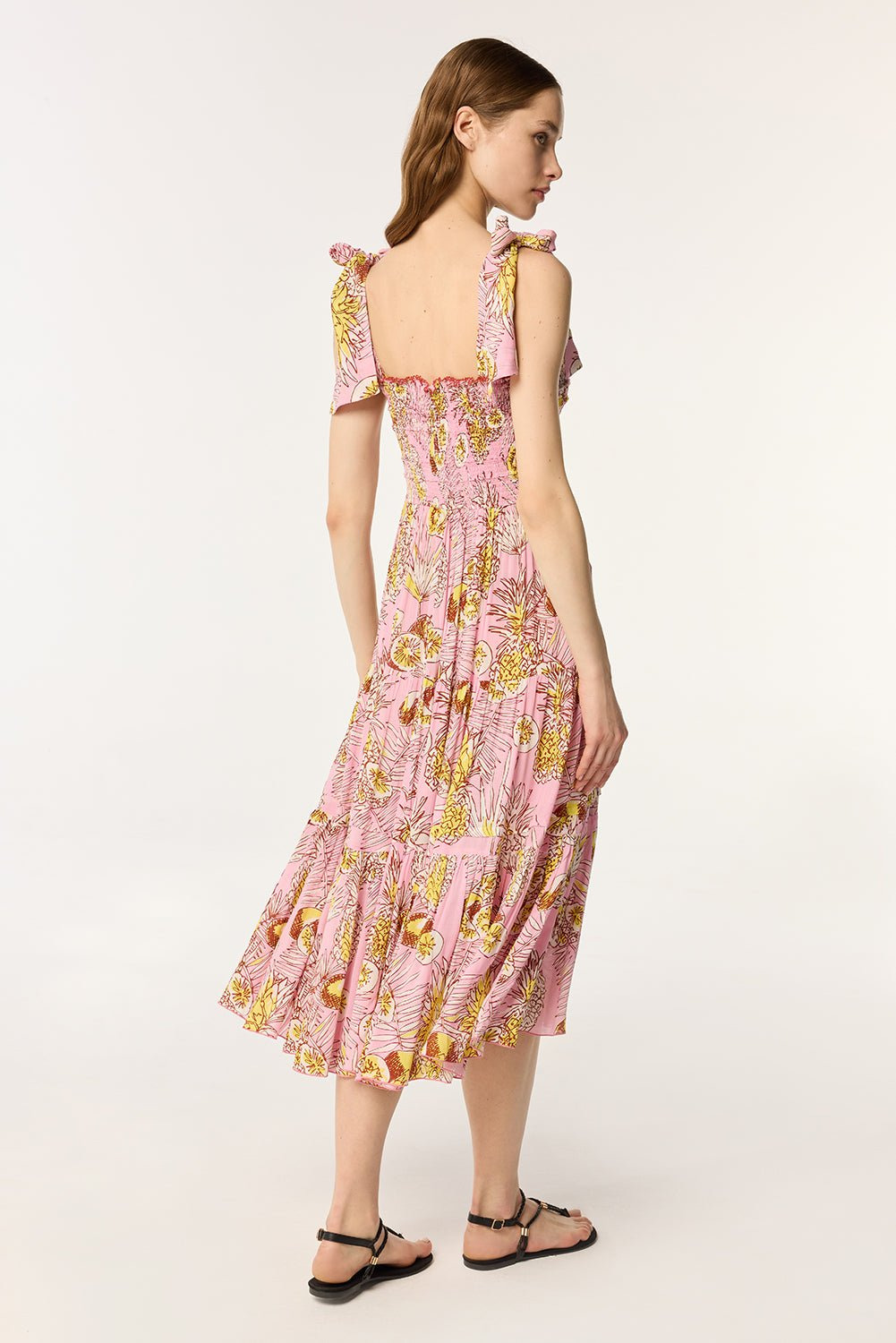 Long Dress Triny - Pink Karibia - 3