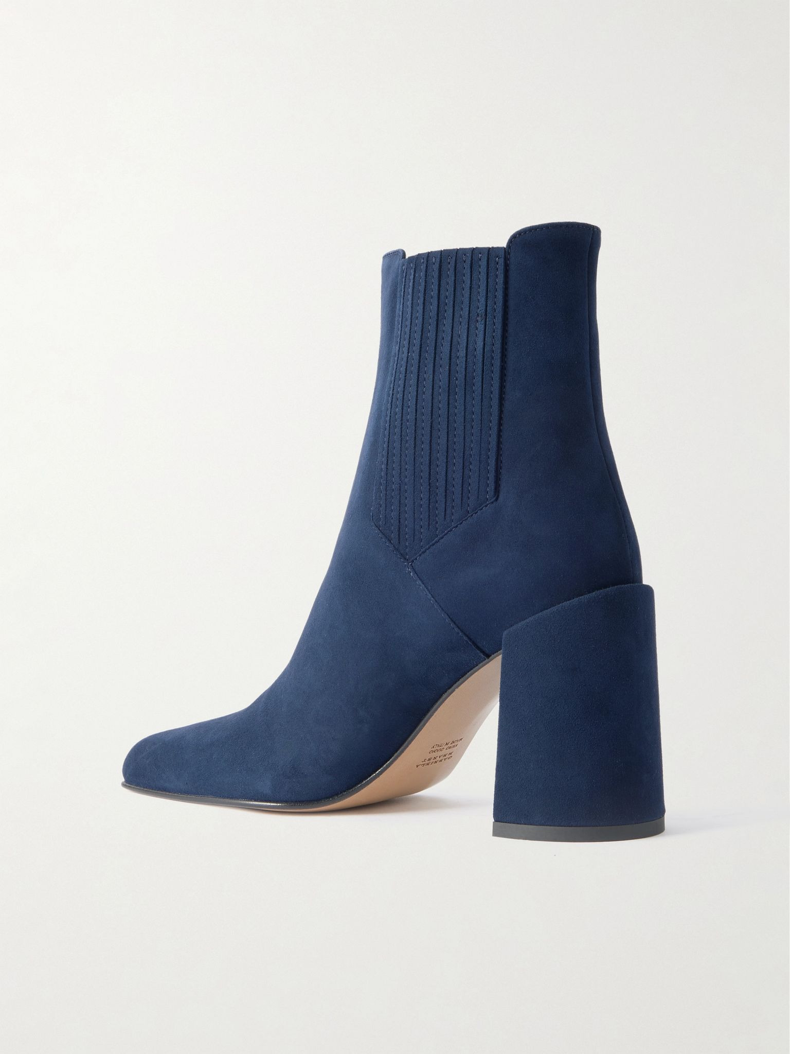 Luke suede ankle boots Navy - 3