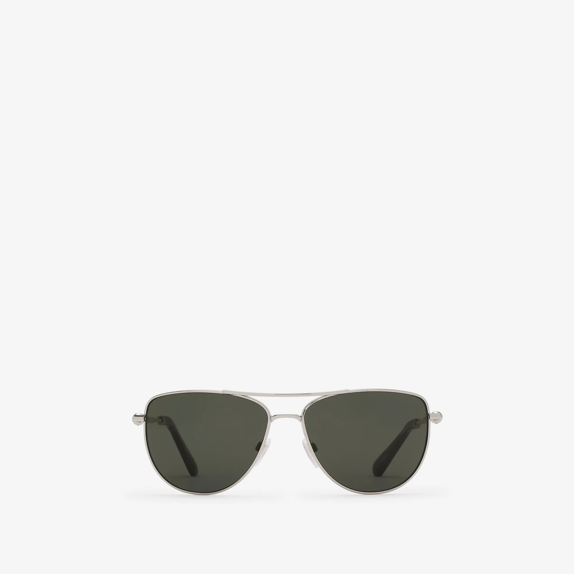 Metal Logo Square Sunglasses - 1