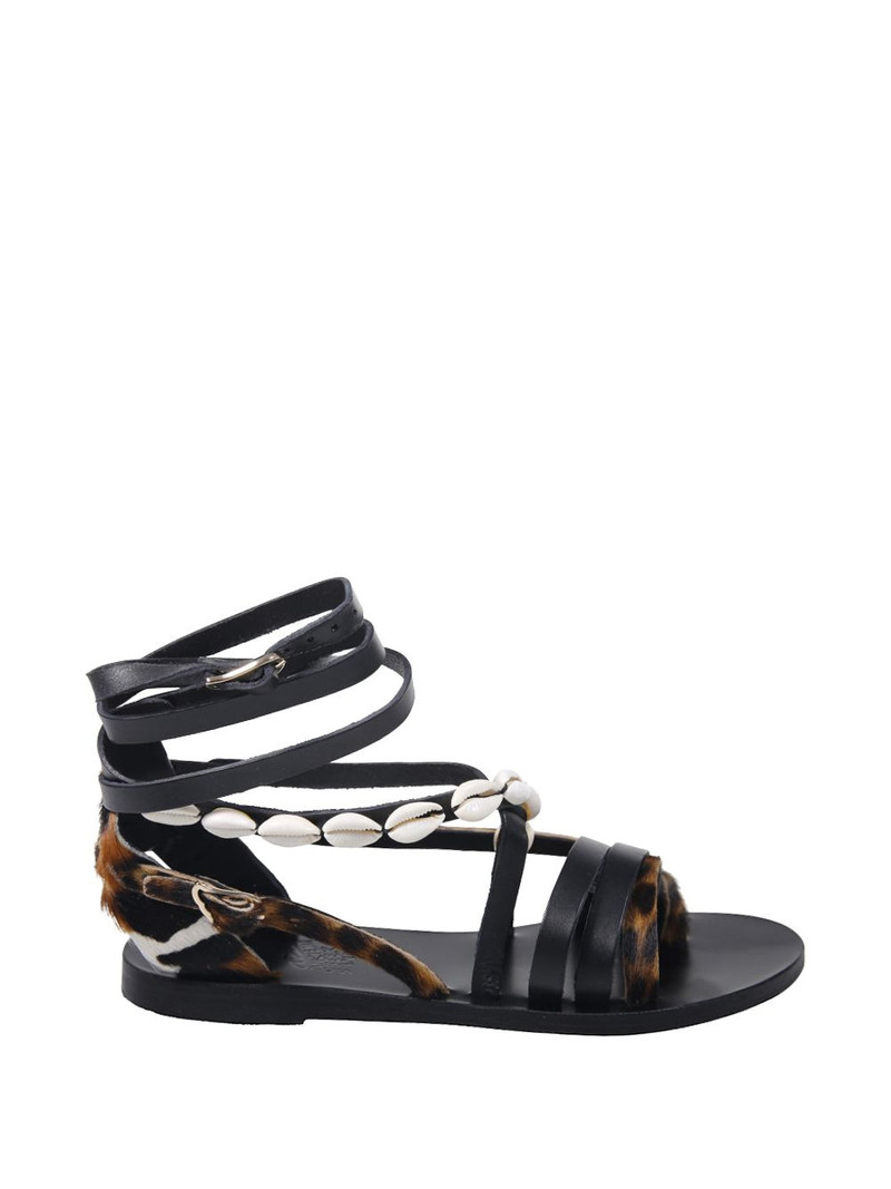 Satira shell-embellished sandals 1