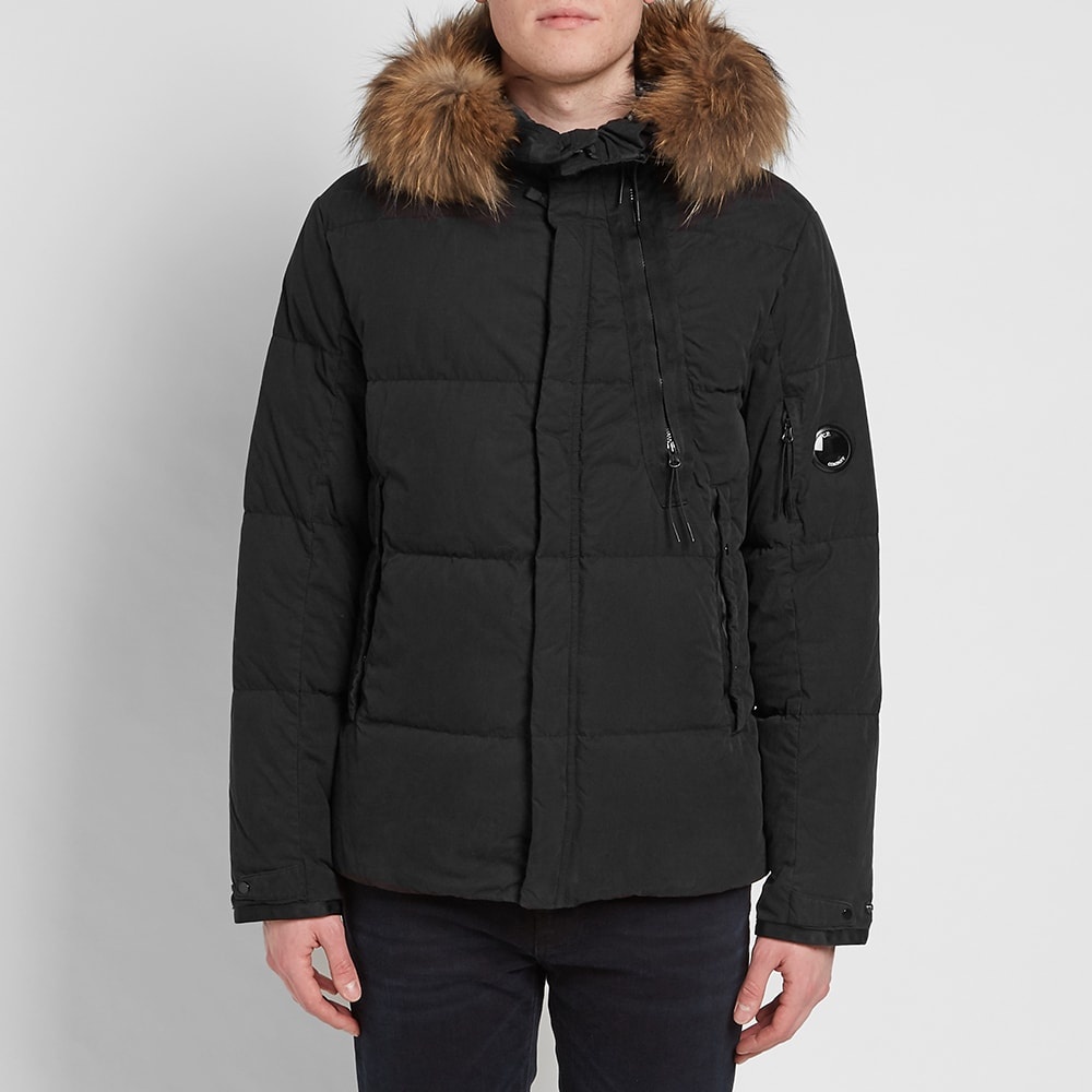 C.P. Company Fur Collar Down Parka - 5