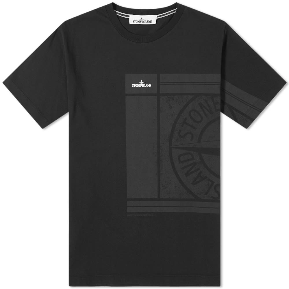 Stone Island Large Side Logo Tee - 1