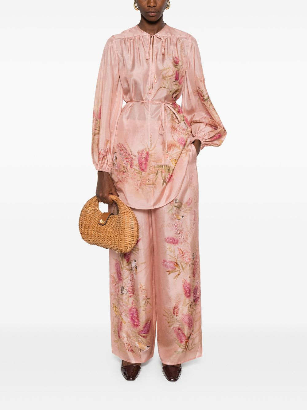 Zimmermann Trousers Pink - 4