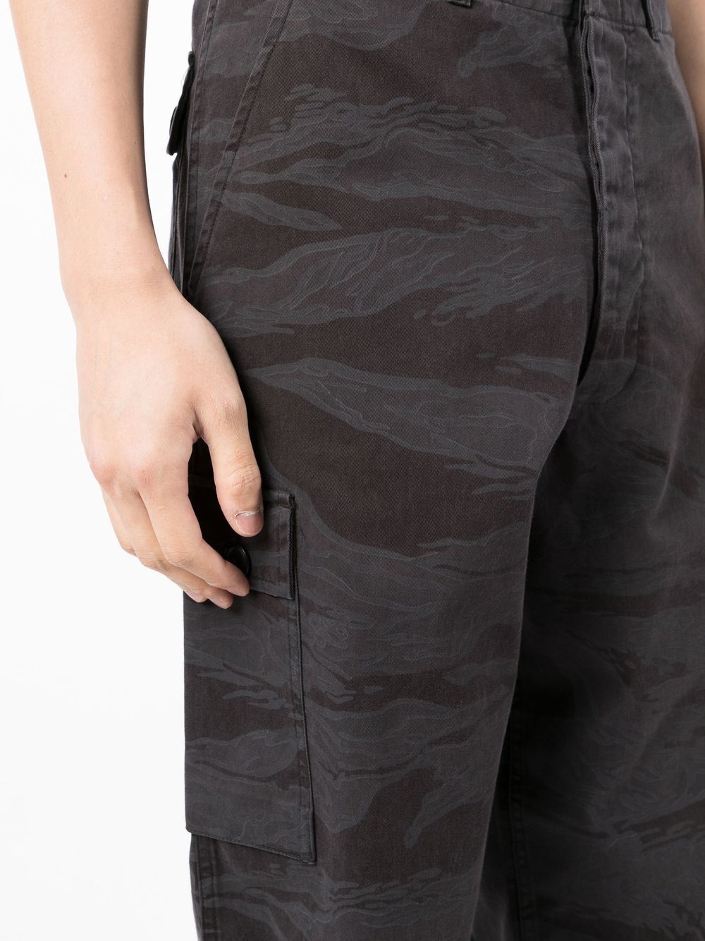 camouflage-print cargo trousers - 5