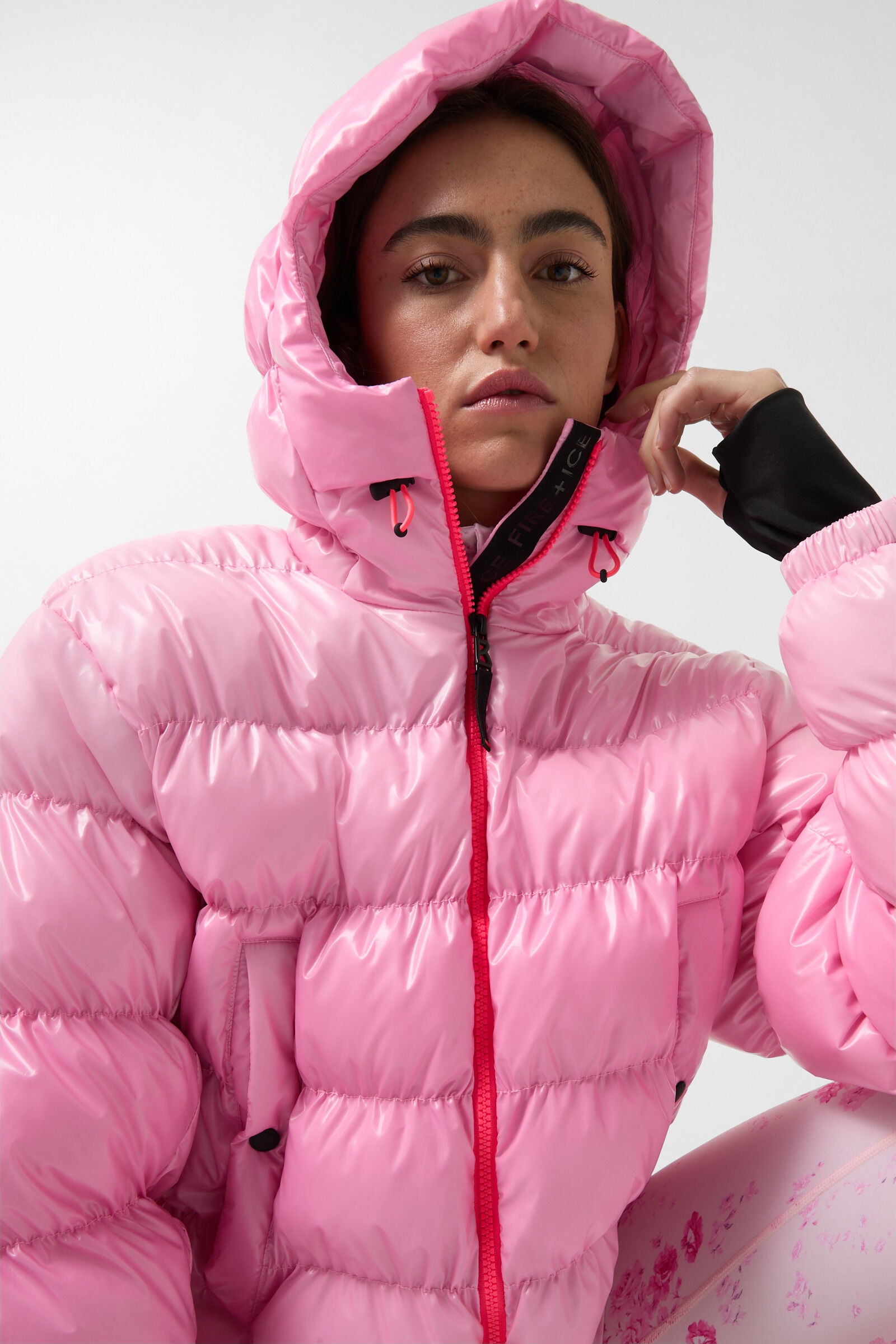 Rosetta Quilted jacket in Pink - 5