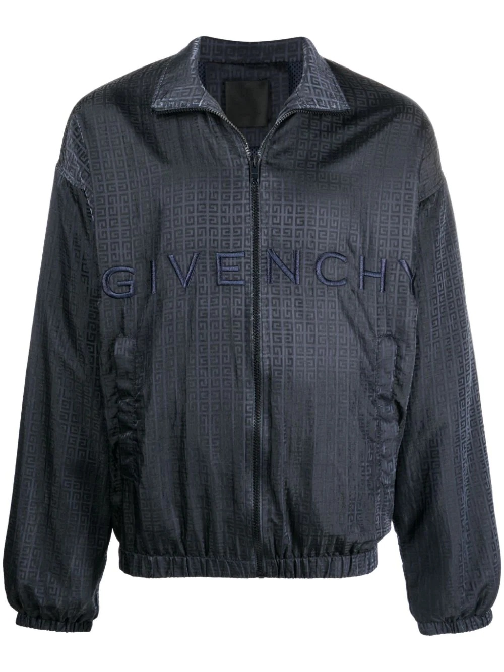 4G-print logo embroidered jacket - 1