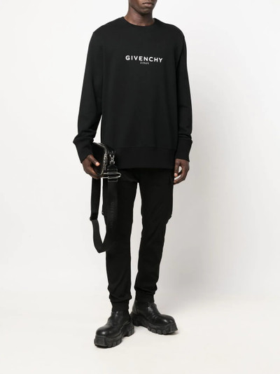 Givenchy cotton logo-print sweatshirt outlook