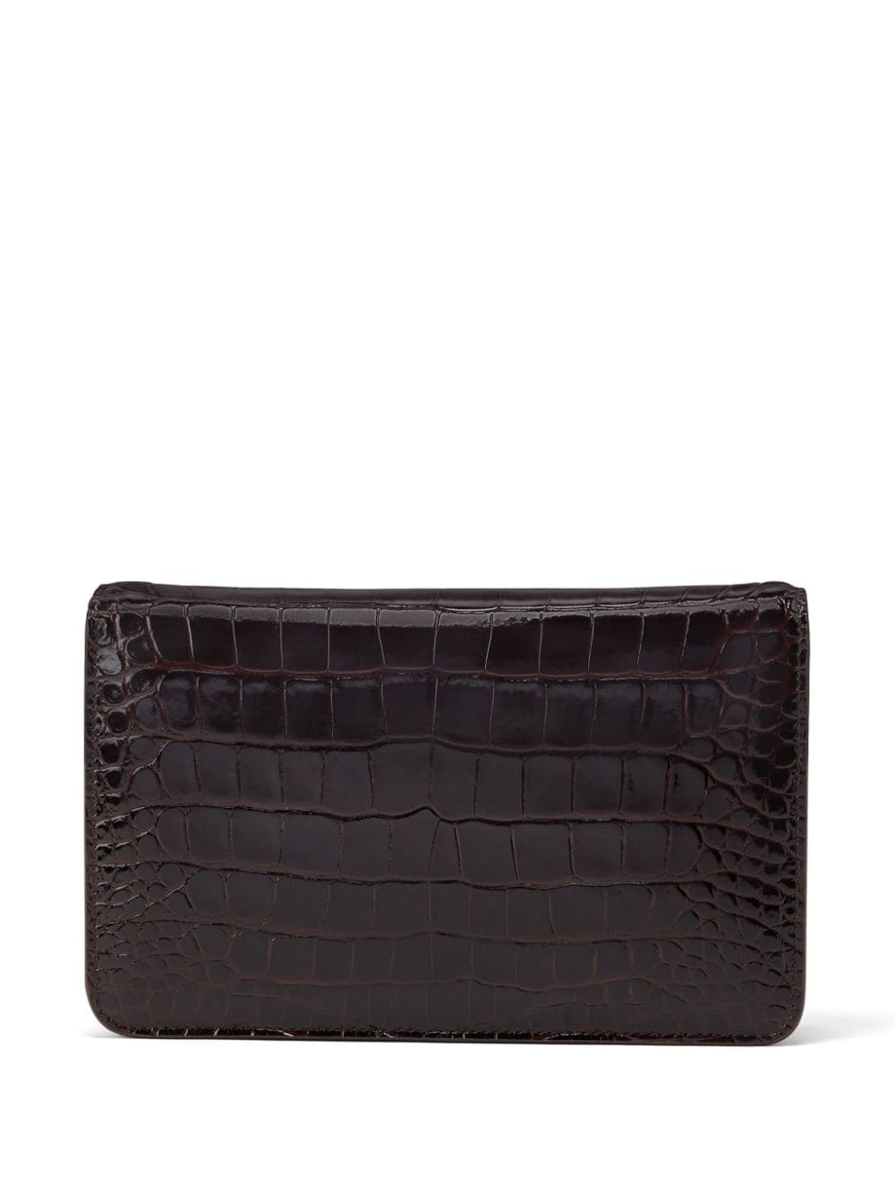 small Whitney crocodile-embossed shoulder bag - 2