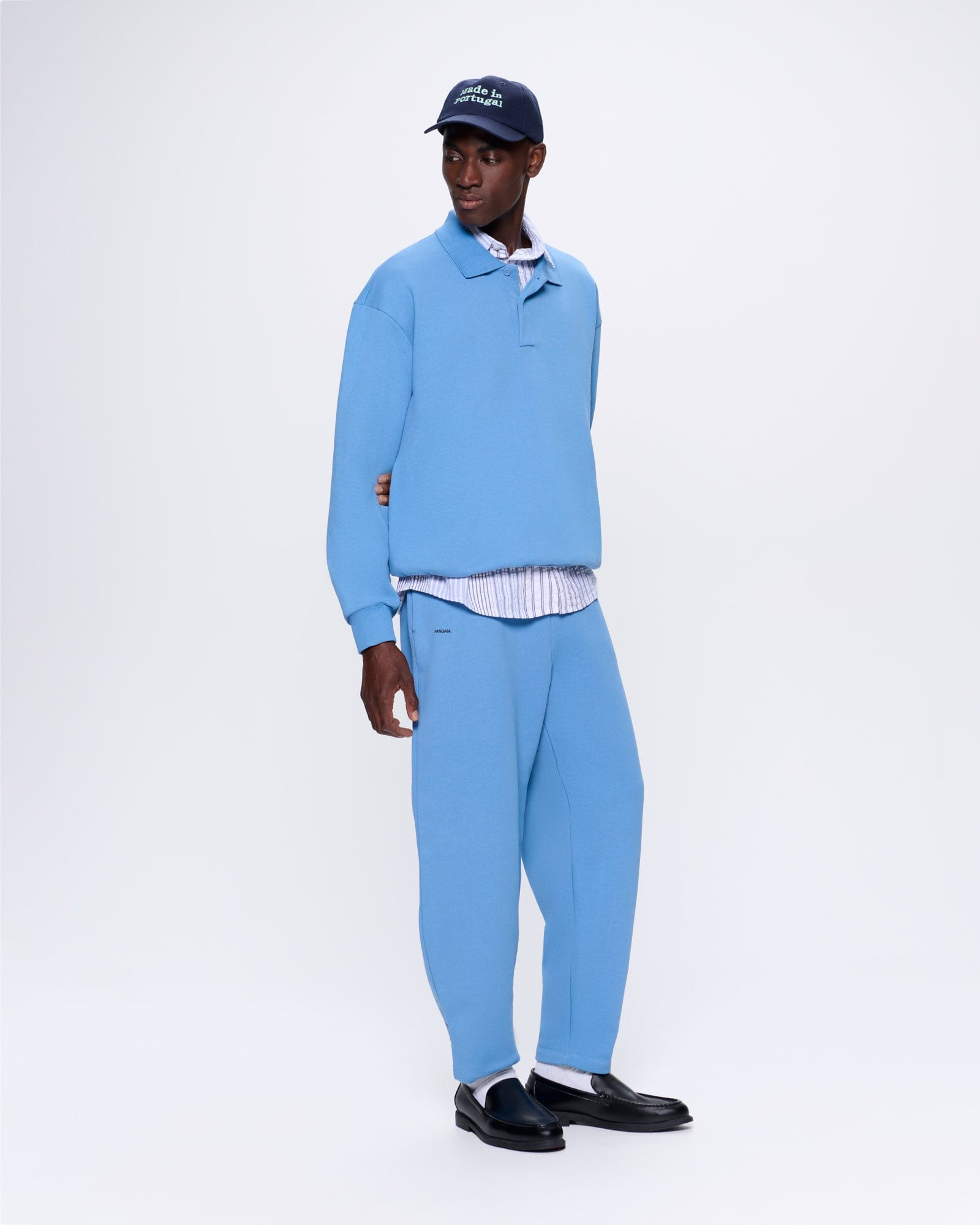 Mens DNA Barrel-Leg Track Pants - Summit Blue - 2