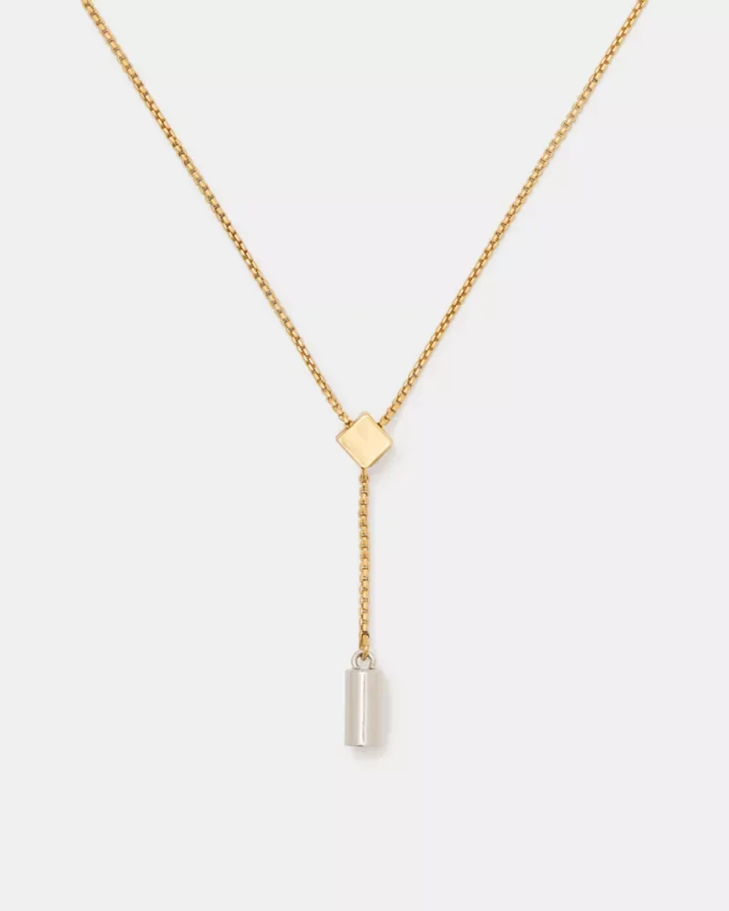 Geo Pop Y Necklace - 1