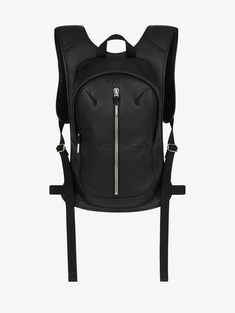 G-ZIP COMPACT BACKPACK IN LEATHER 1
