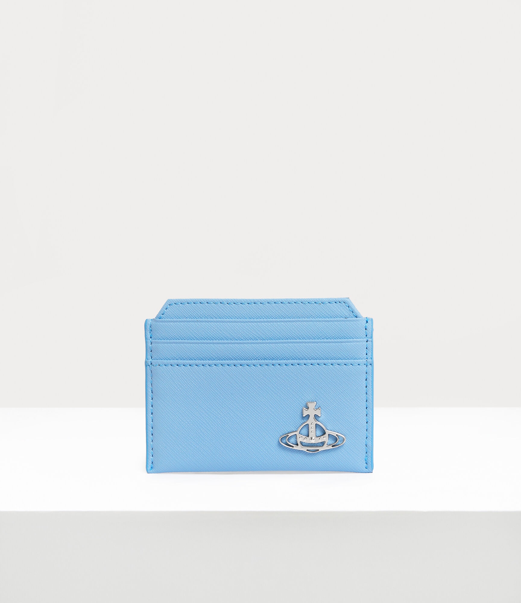 Vivienne Westwood SAFFIANO SLIM CARD HOLDER | REVERSIBLE