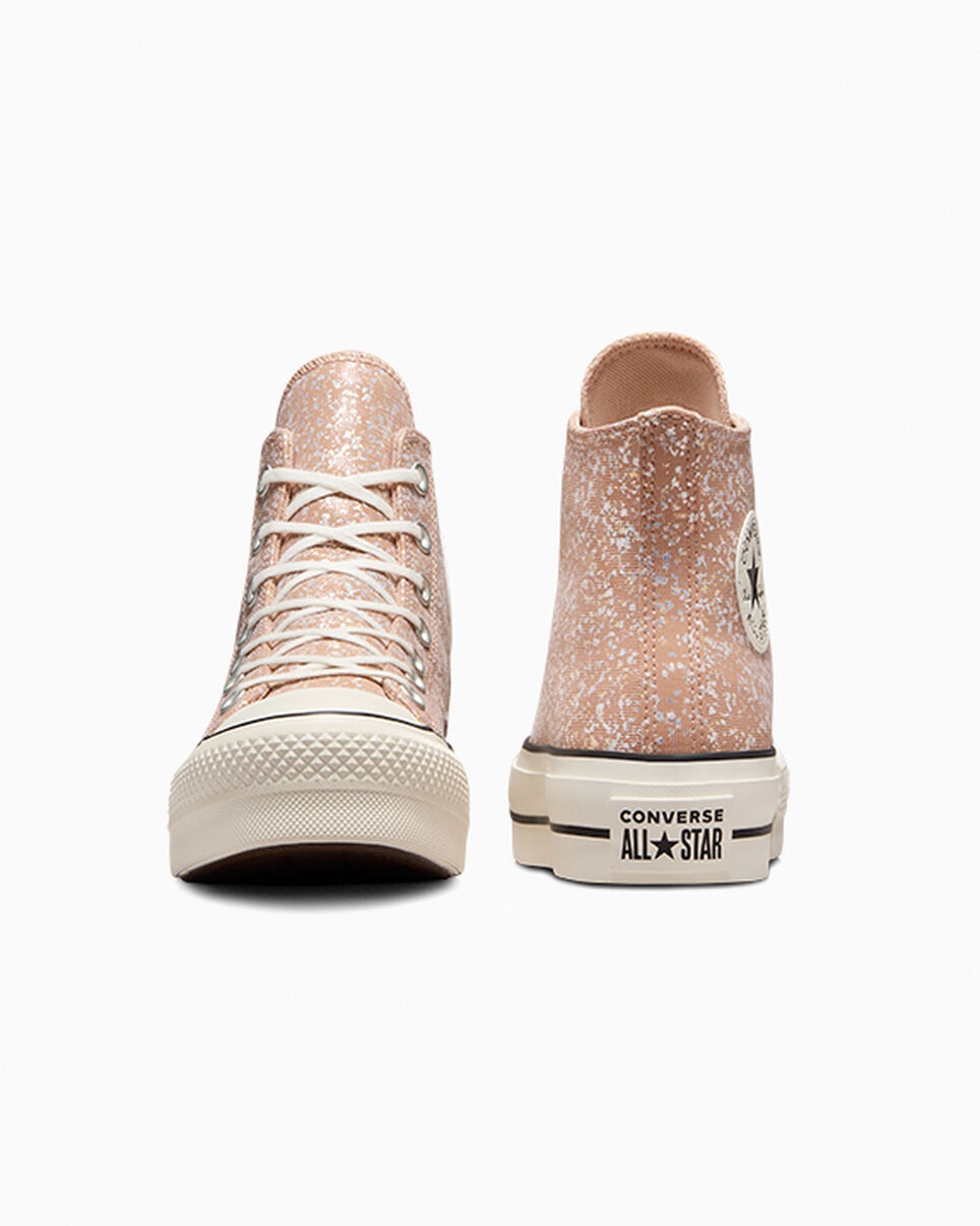 Converse Chuck Taylor All Star Lift Platform Glitter REVERSIBLE
