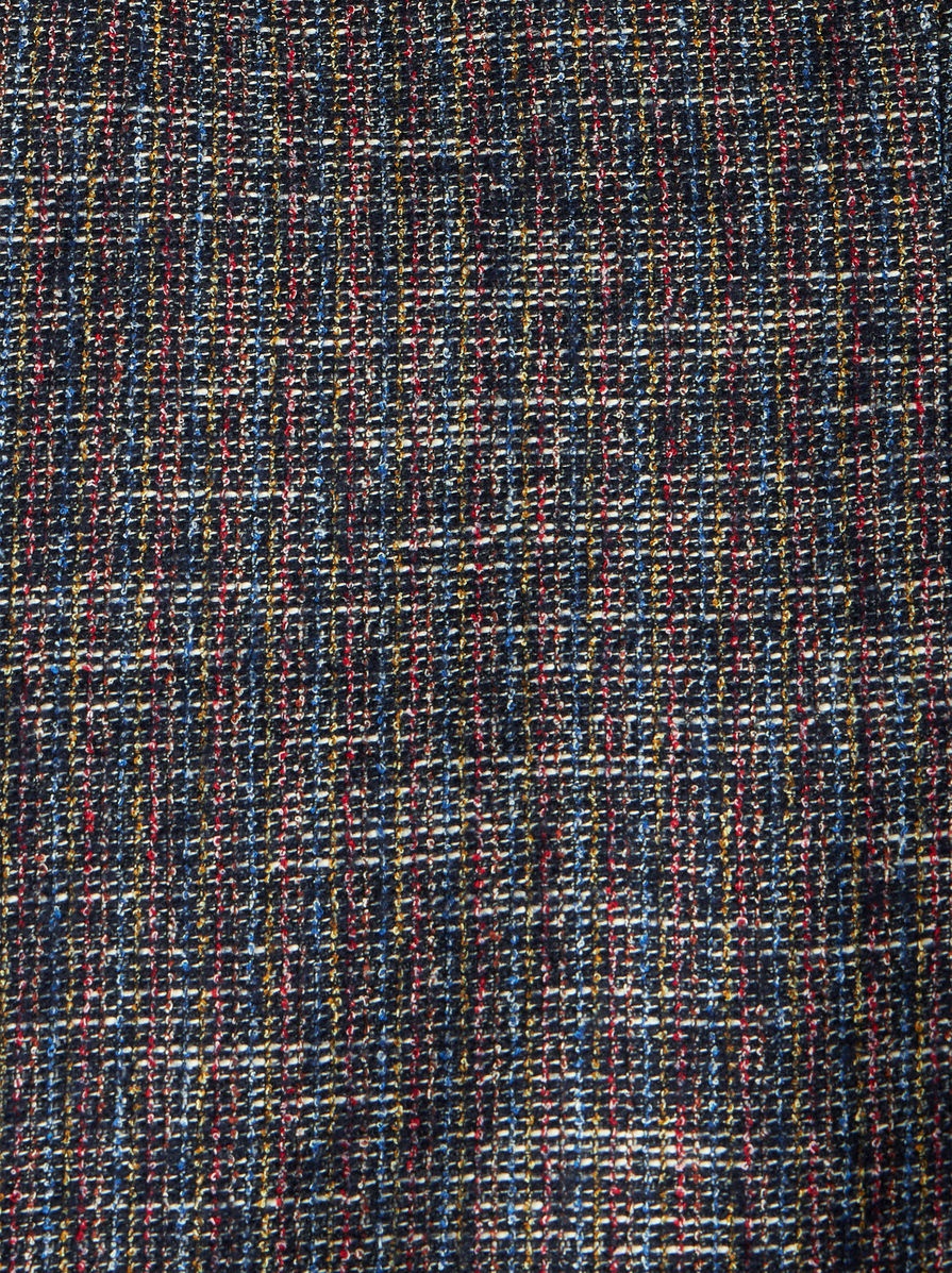 COTTON JACKET WITH MULTI-COLOURED THREAD - 6