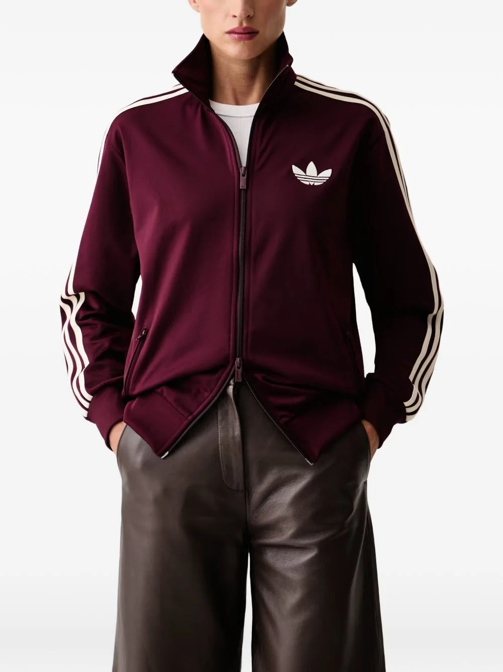 Firebird logo-embroidered track jacket - 1