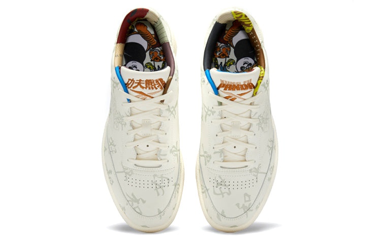 Reebok Kung Fu Panda x Club C 85 'Chinese Calligraphy' GZ8633 - 4