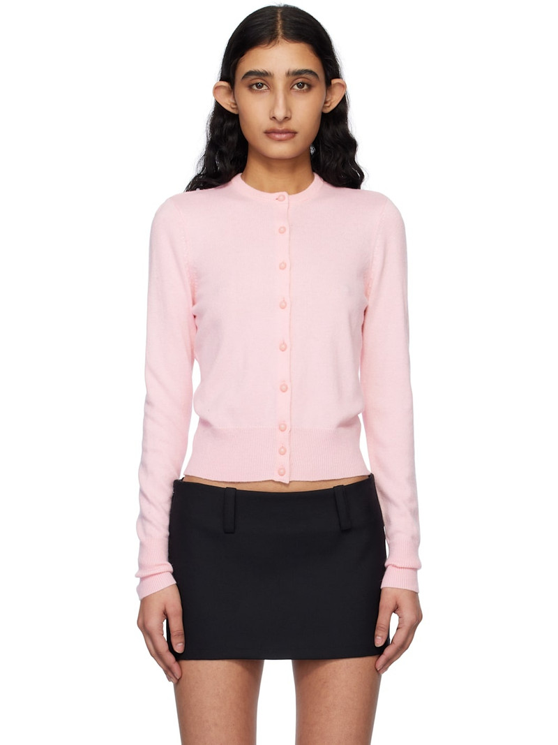 Pink Emelie Cropped Cardigan 1