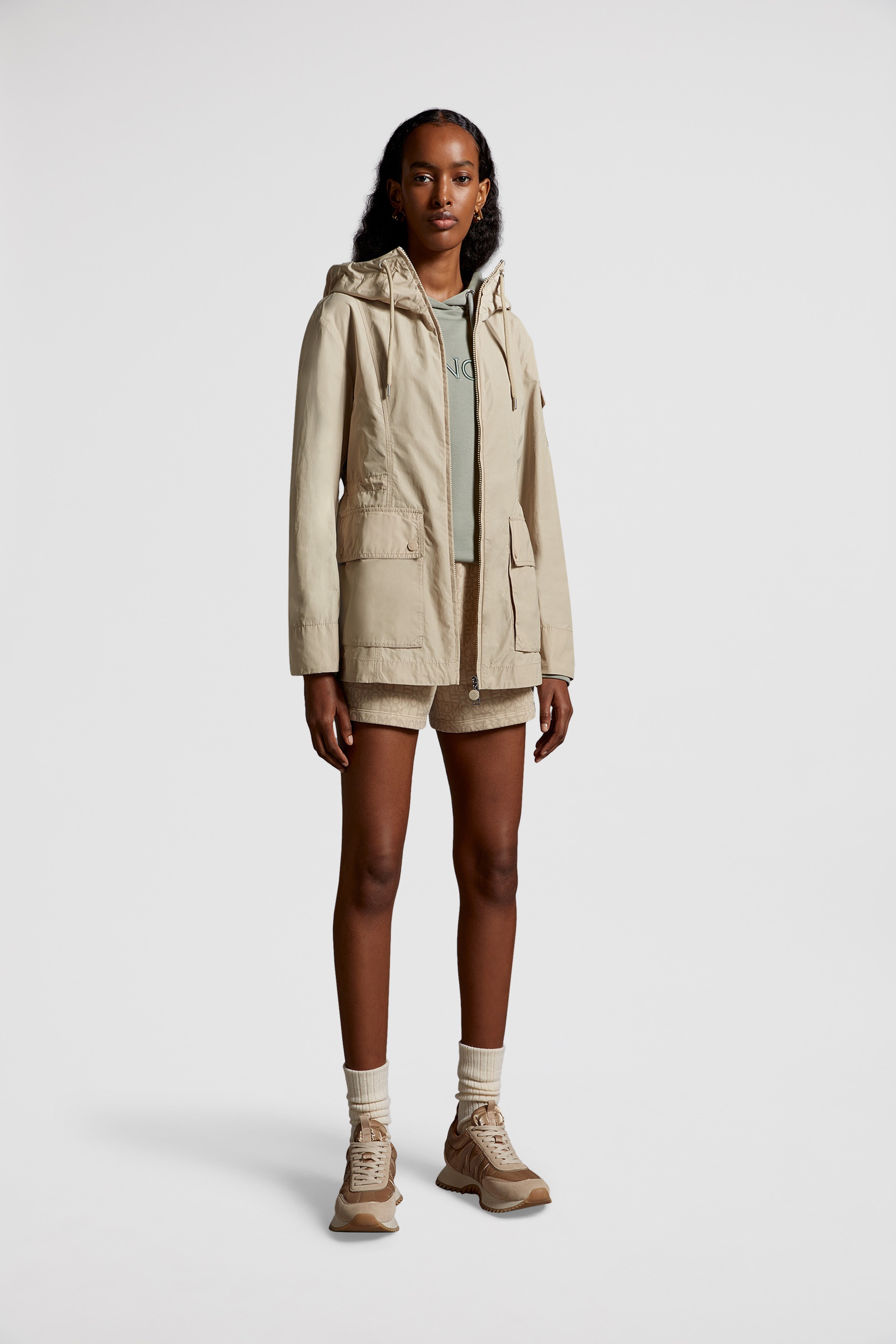 【MONCLER】LEANDRO HOODED JACKET Moncler Leandro Hooded Parka | REVERSIBLE