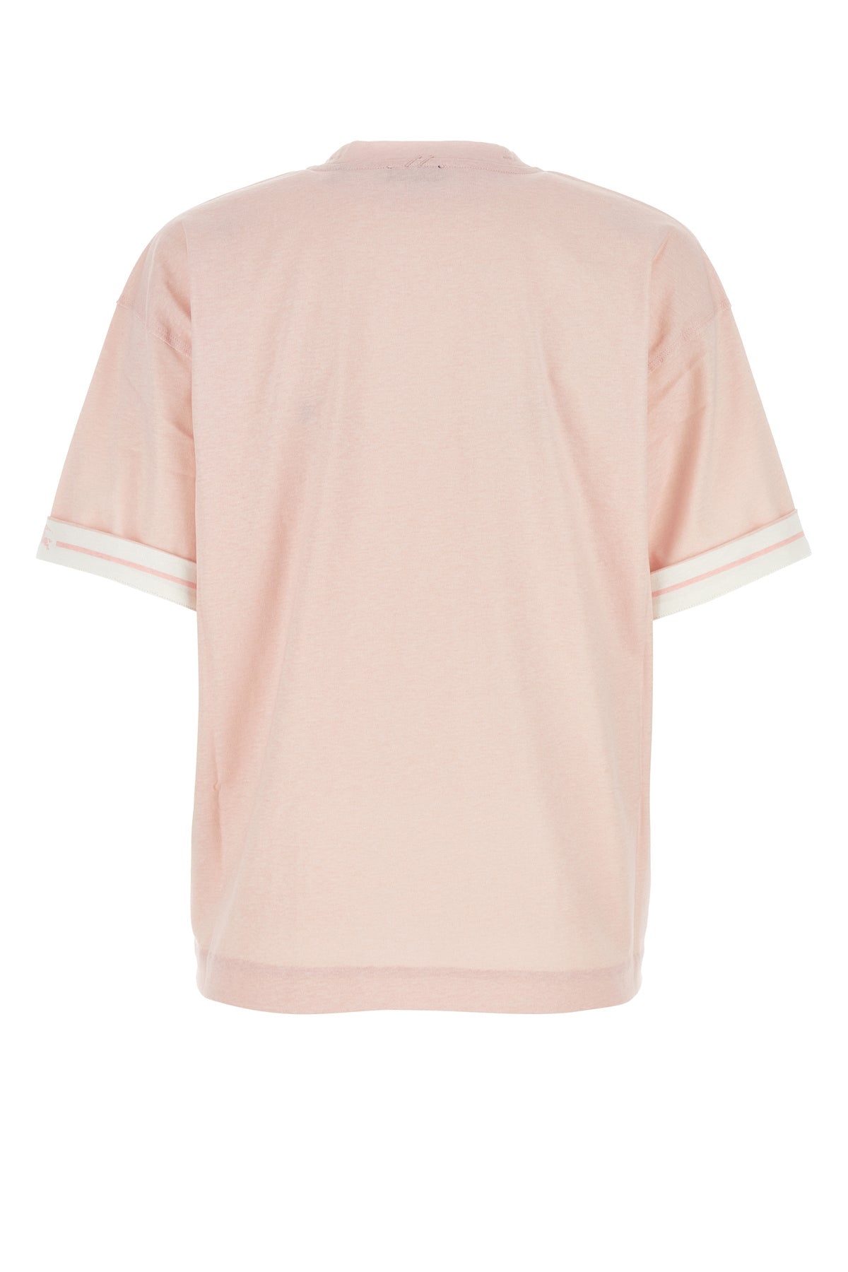 Pink cotton oversize t-shirt - 2