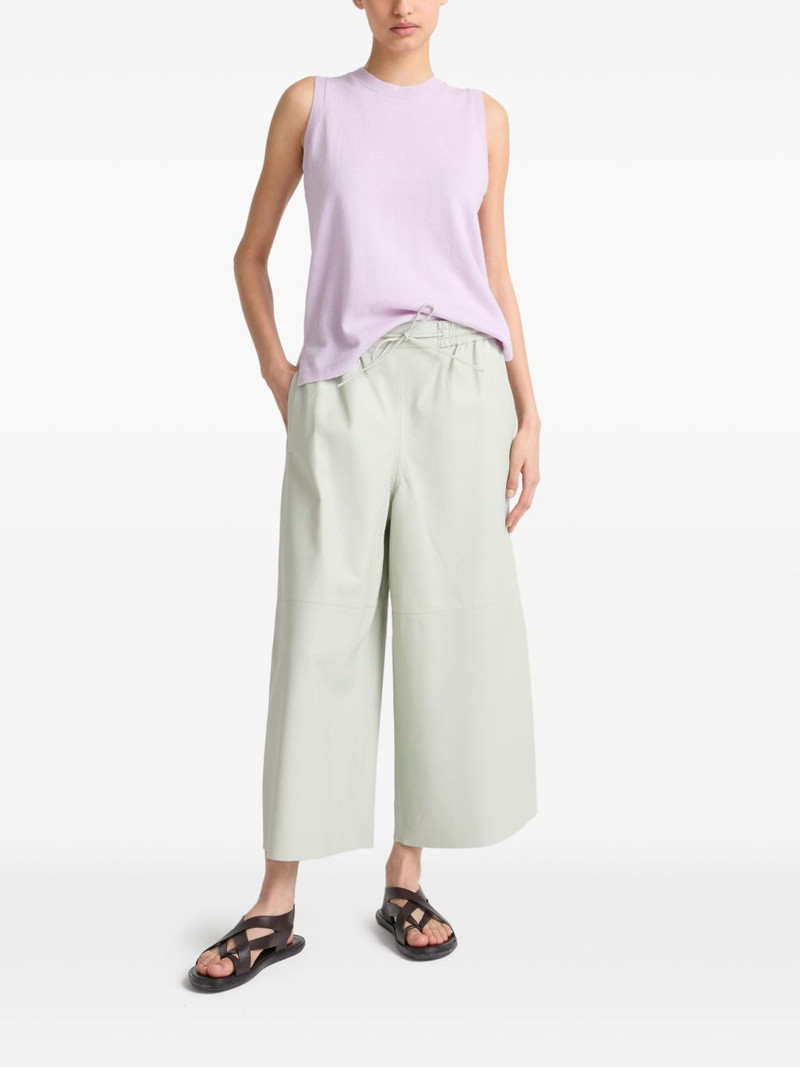 Yves Salomon leather trousers outlook