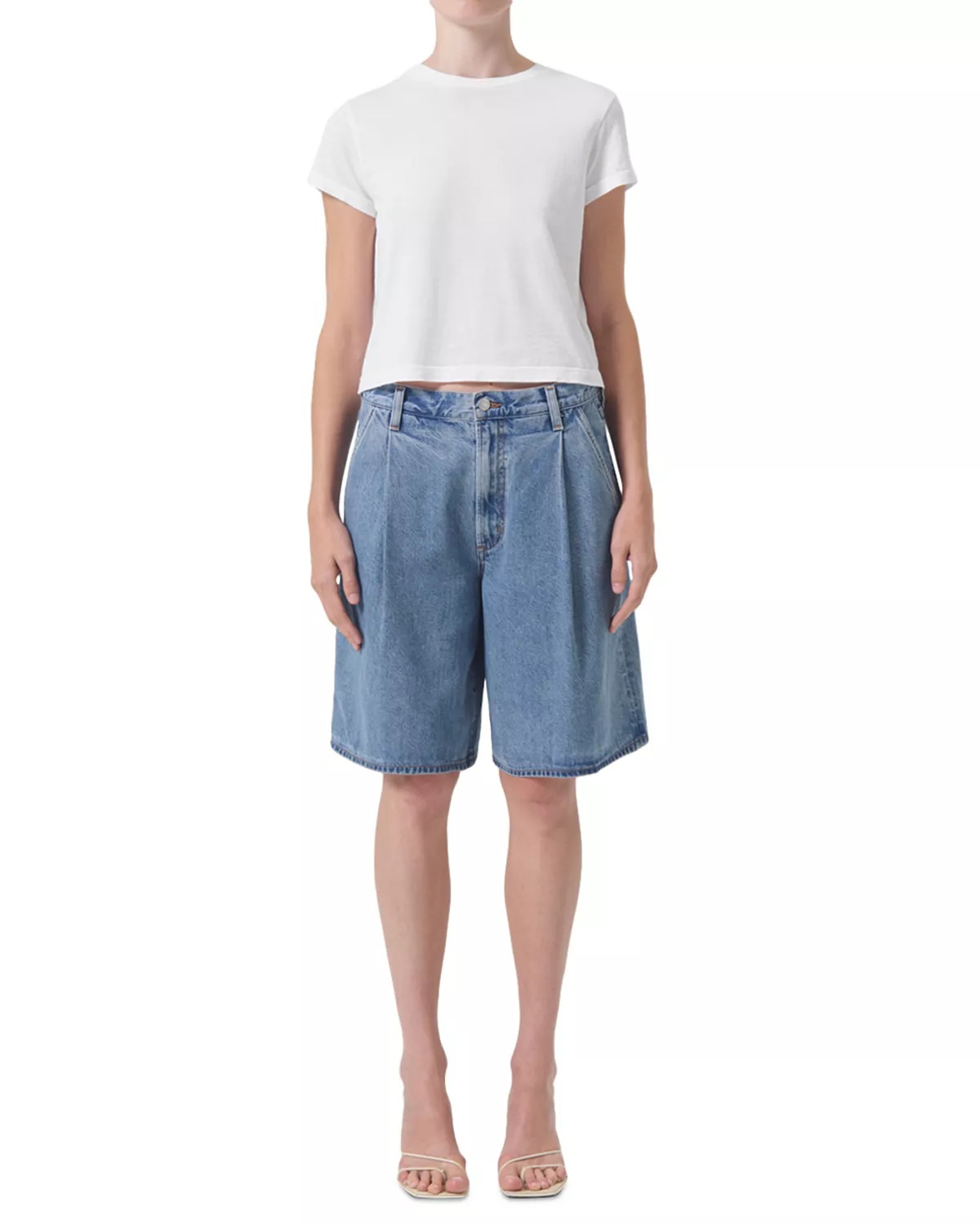 Adine Cotton Shrunken Tee - 2