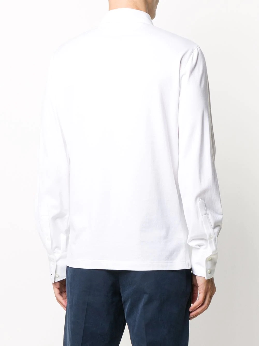 longsleeved polo shirt - 4