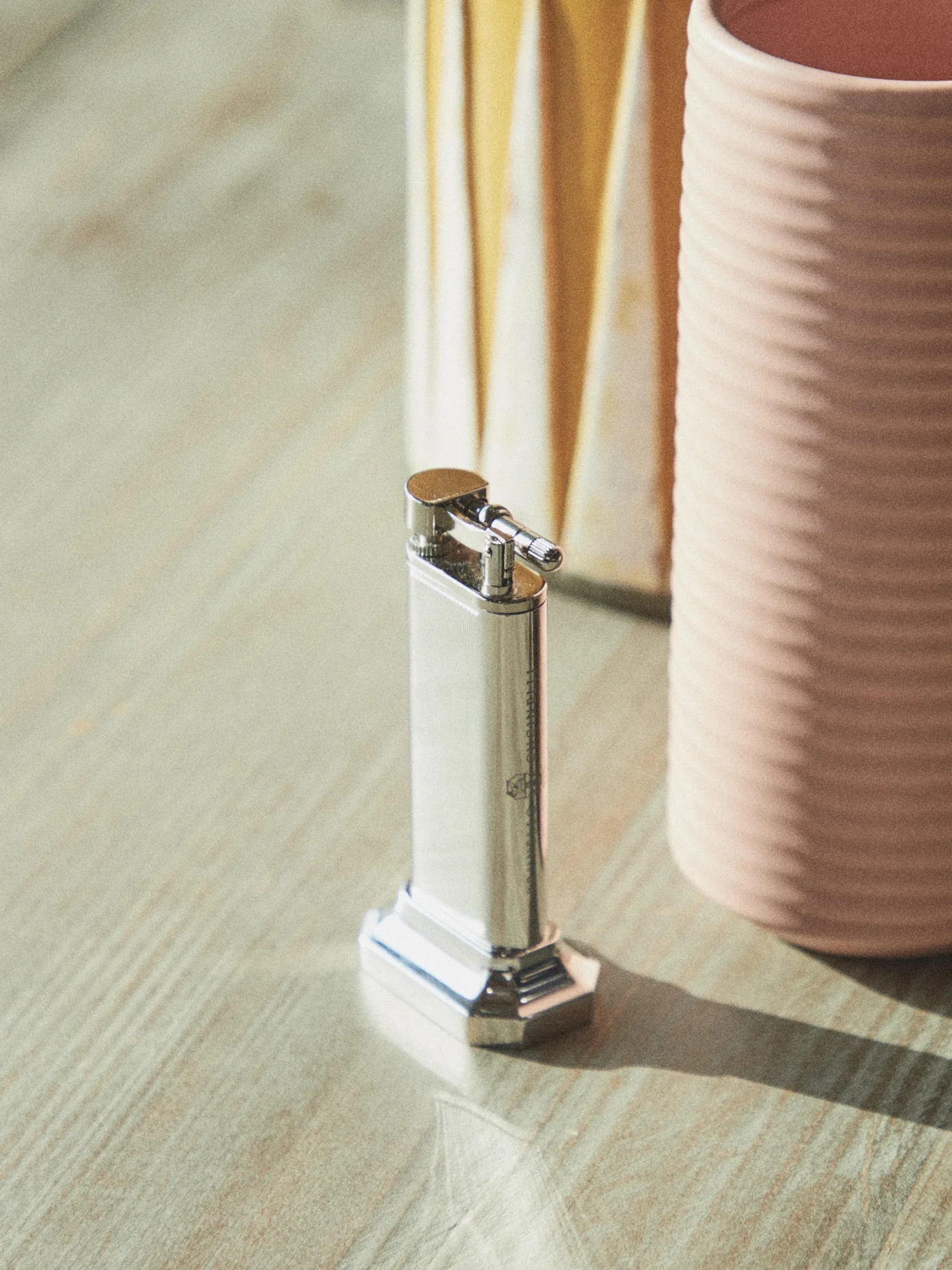 Sterling-silver standing lighter - 2