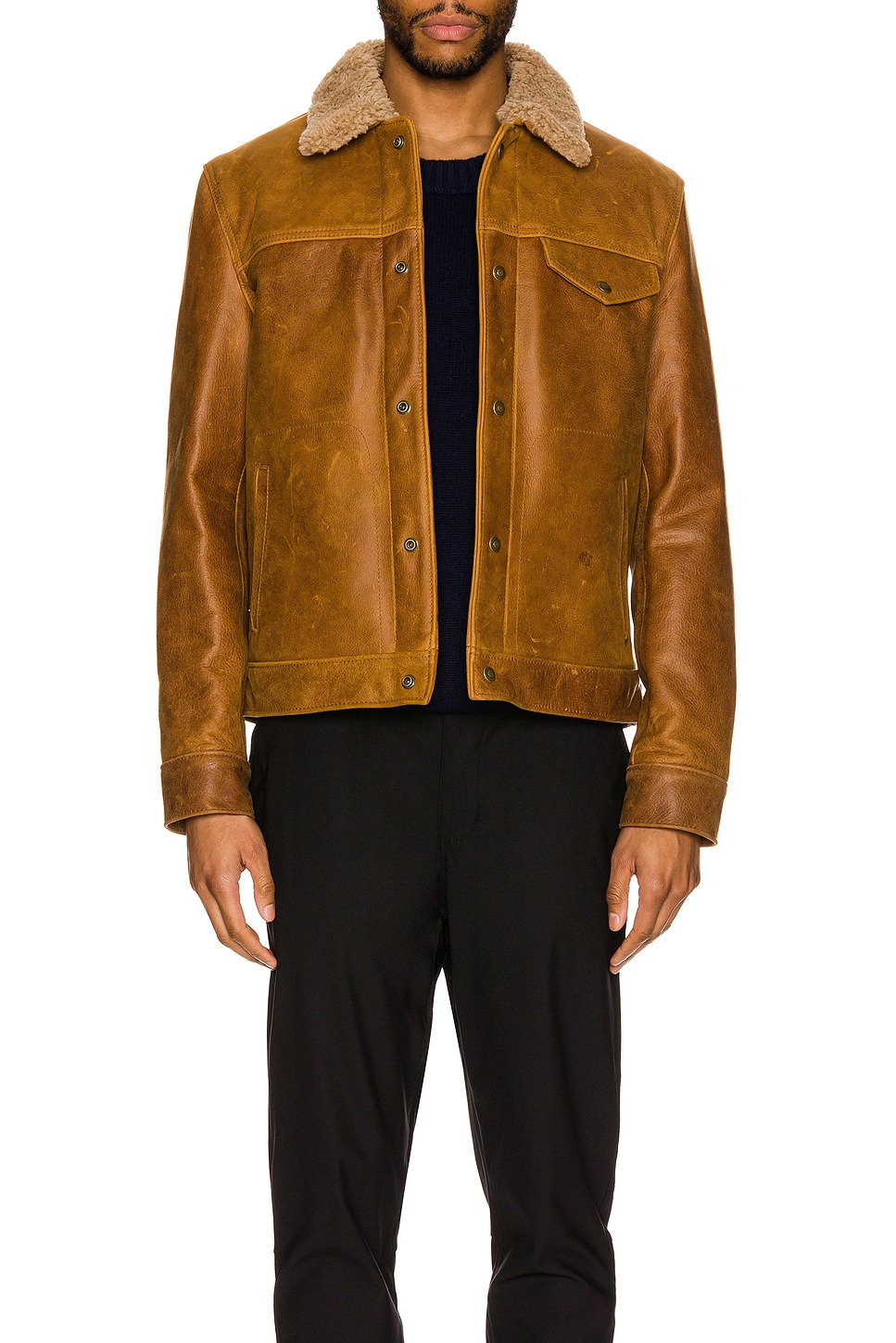 Waxy Vintage Buffalo Trucker - 5