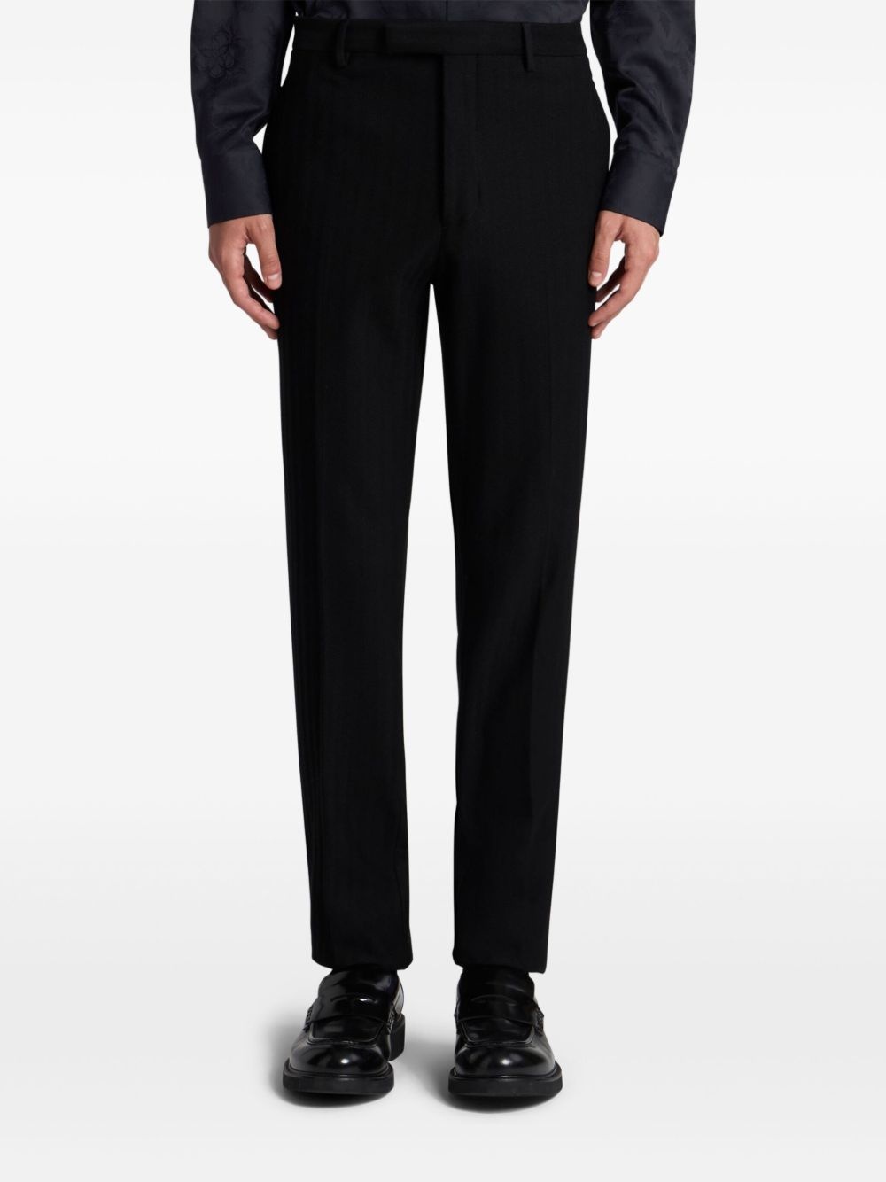 jacquard trousers - 3