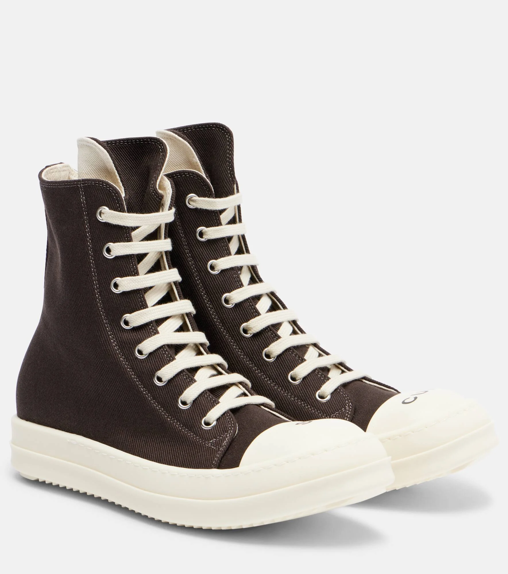 Sneaks canvas high-top sneakers - 1