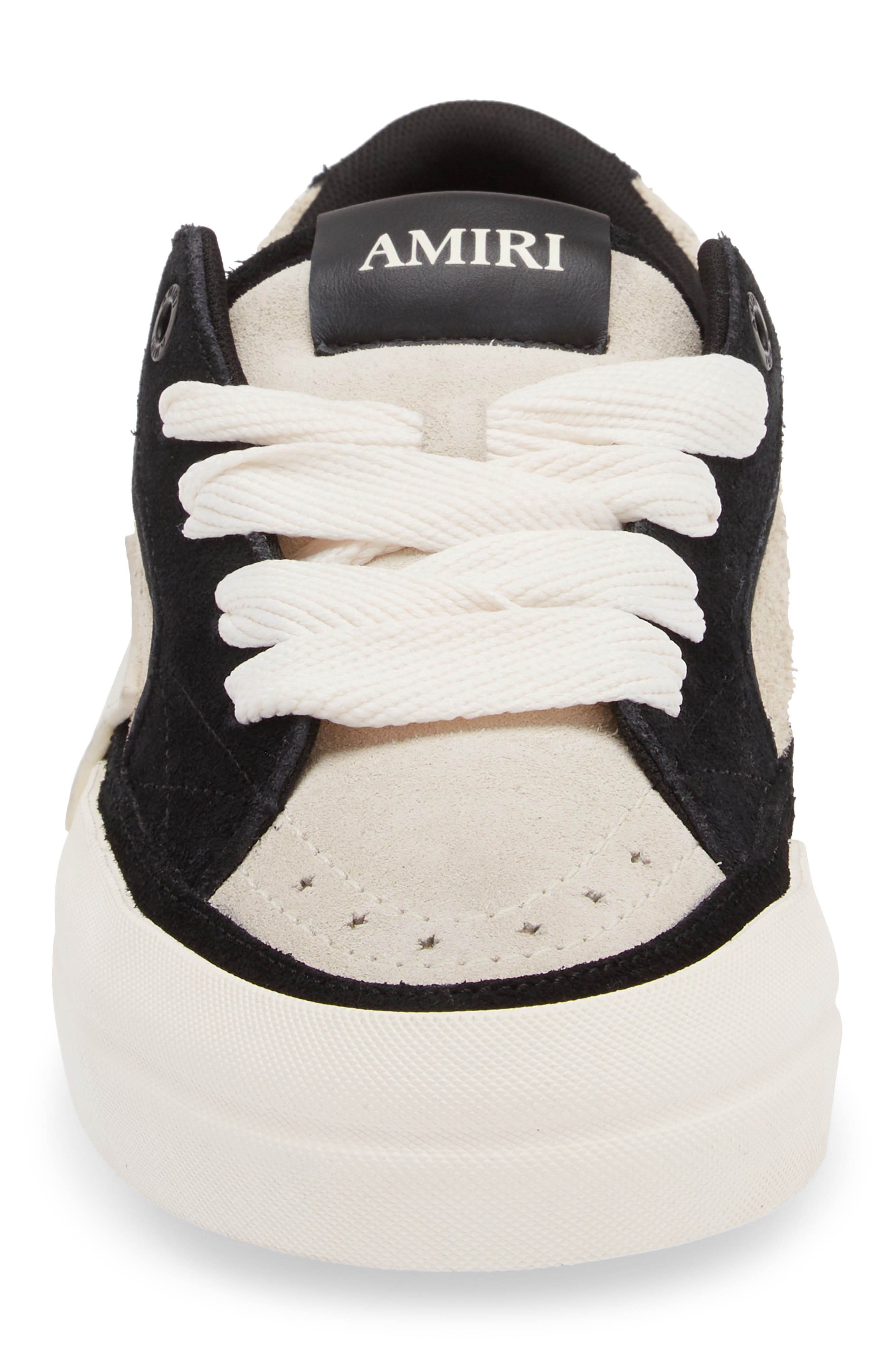 AMIRI Sunset Skate Sneaker in Birch Black at Nordstrom - 4