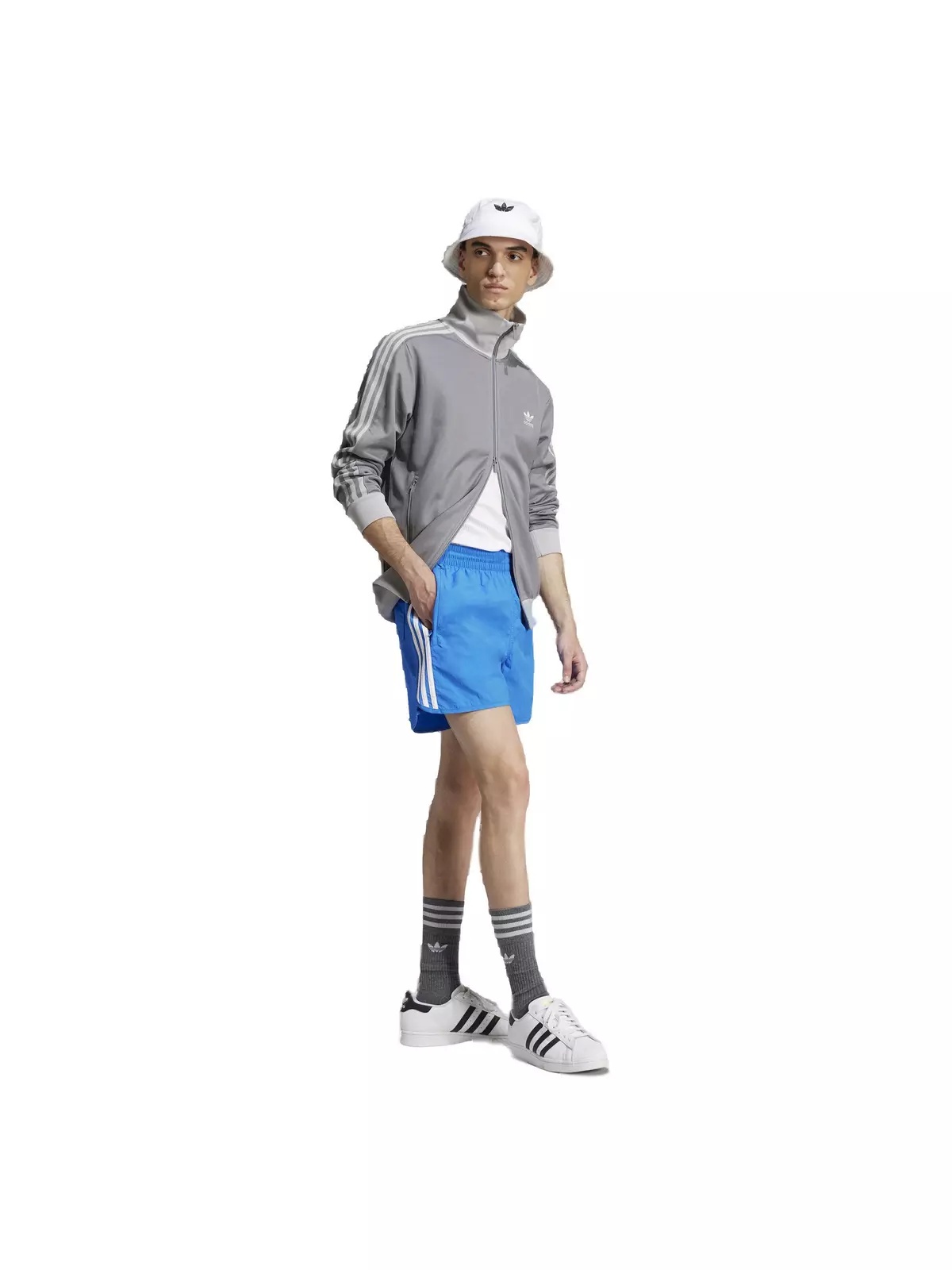 Originals Men's Adicolor Classics Sprinter Shorts-Blue - 5