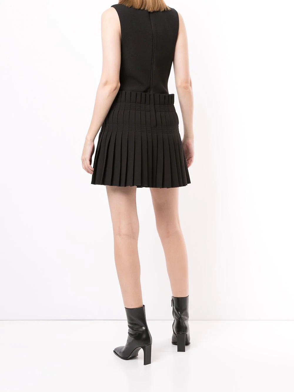 pleated skirt dress - 4